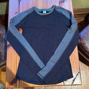 RARE ivivva athletic top, Black and grey